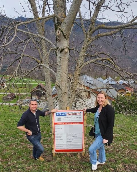 Chantier Permis Maison — Construction neuve, Savoie